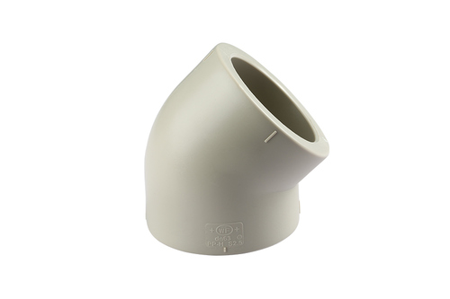 新竹镇PPH45°弯头(DIN)