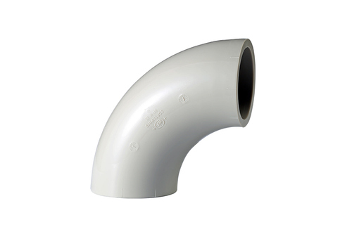 新竹镇PPH对焊90°弯头 (DIN)